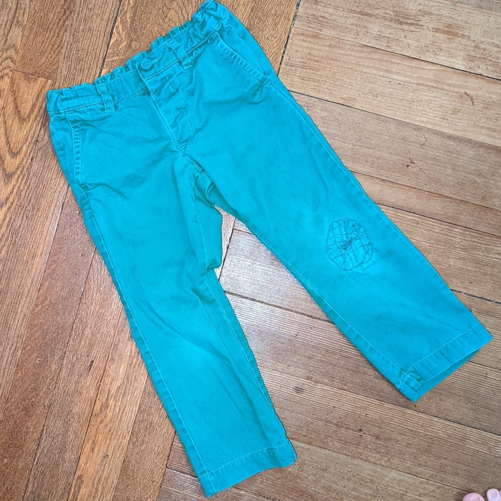 FREE Primary green chino pants free with purchase! Size 5